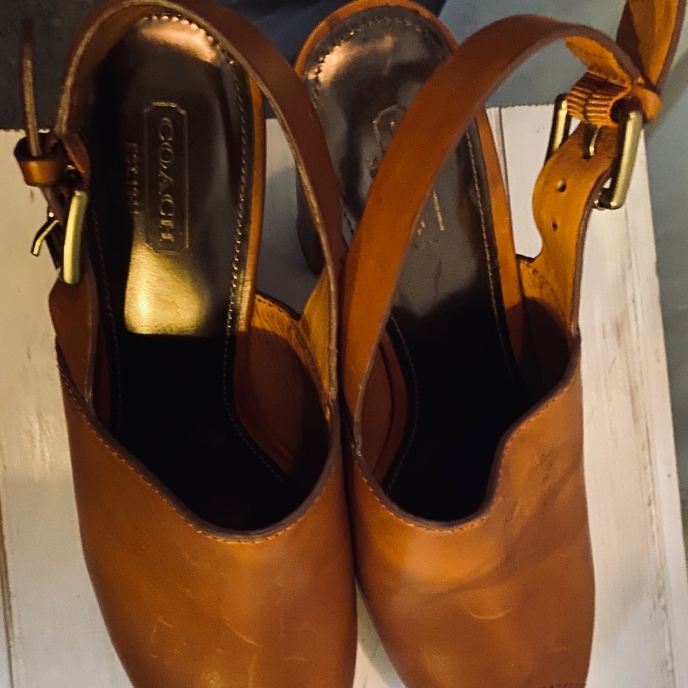 Patina Coach Shoes Brand New